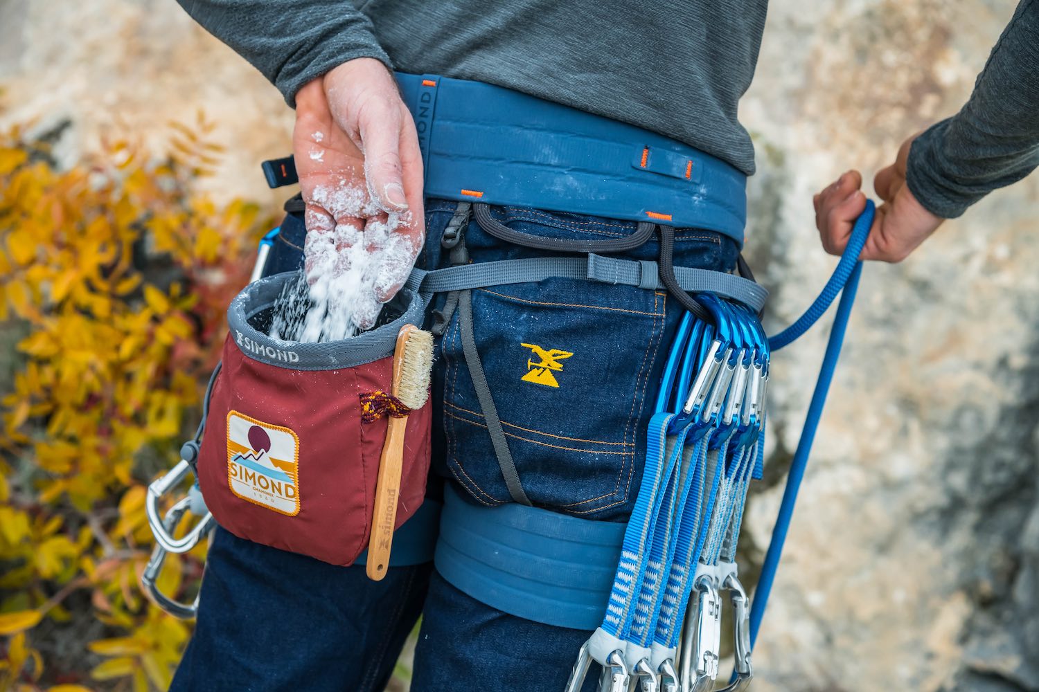 Bolsa cuerda sales escalada decathlon